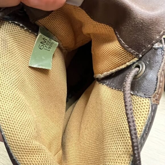 Vintage Timberland Checkers Pattern Women’s Boots Leather Size 6M 173281926 - Picture 10 of 10